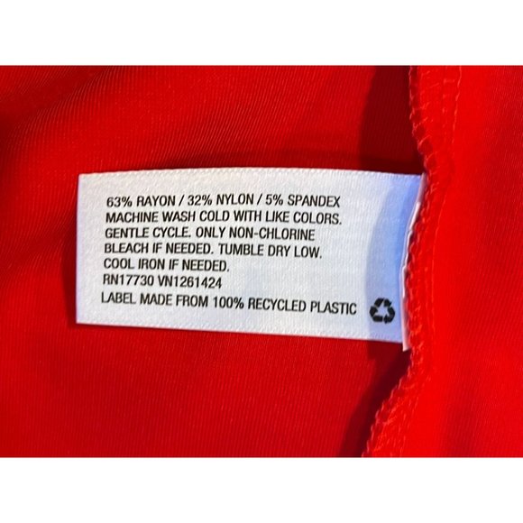 NWT Wild Fable Womens Off Shoulder Mini Dress F00246110 Stretch Red Size X Small - Picture 10 of 11